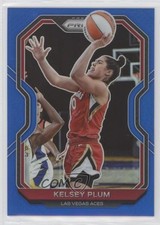 2021 Panini Prizm WNBA Blue Prizm 26/149 Kelsey Plum #60 12hn