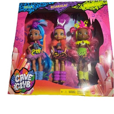 Cave Club Tella Roaralai And Fernessa Value Pack Doll Figures Barbies Mattel