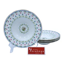 Raynaud Ceralene LAFAYETTE Set(s) 4 Rim Soup Bowls EXCELLENT+
