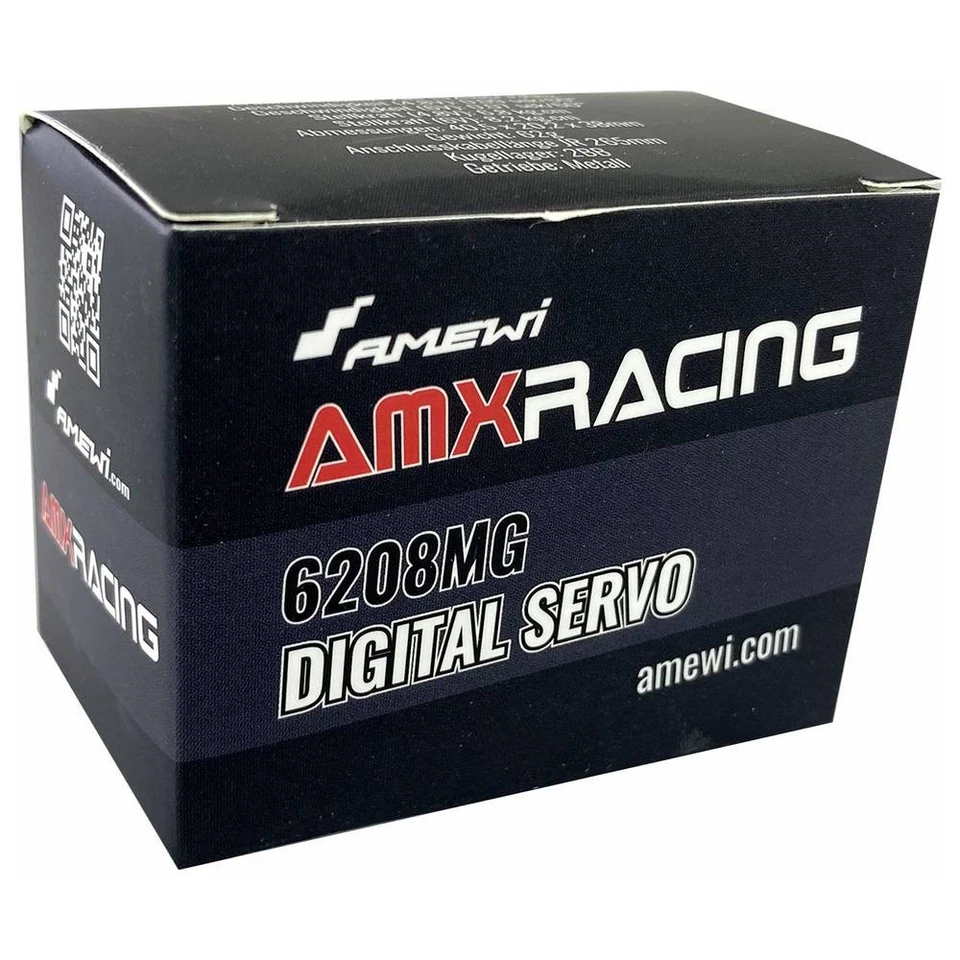 Amewi Standard-Servo AMXRacing 6208MG Digital Digital-Servo Getriebe-Material: - Bild 2 von 2