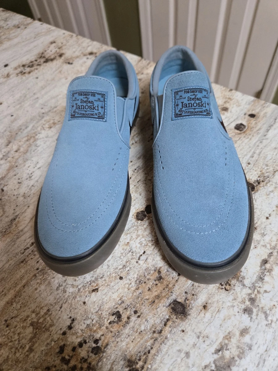 Nike Zoom Stefan Janoski+ Slip SB Denim Turquoise for Sale