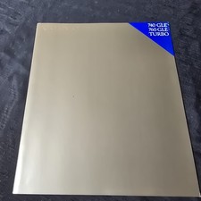 1985 Volvo 740 GLE 760 GLE Turbo Original Vintage Sales Brochure Catalog
