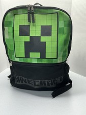 MINECRAFT CREEPER PRINTED BACKPACK BOOK BAG 1...
