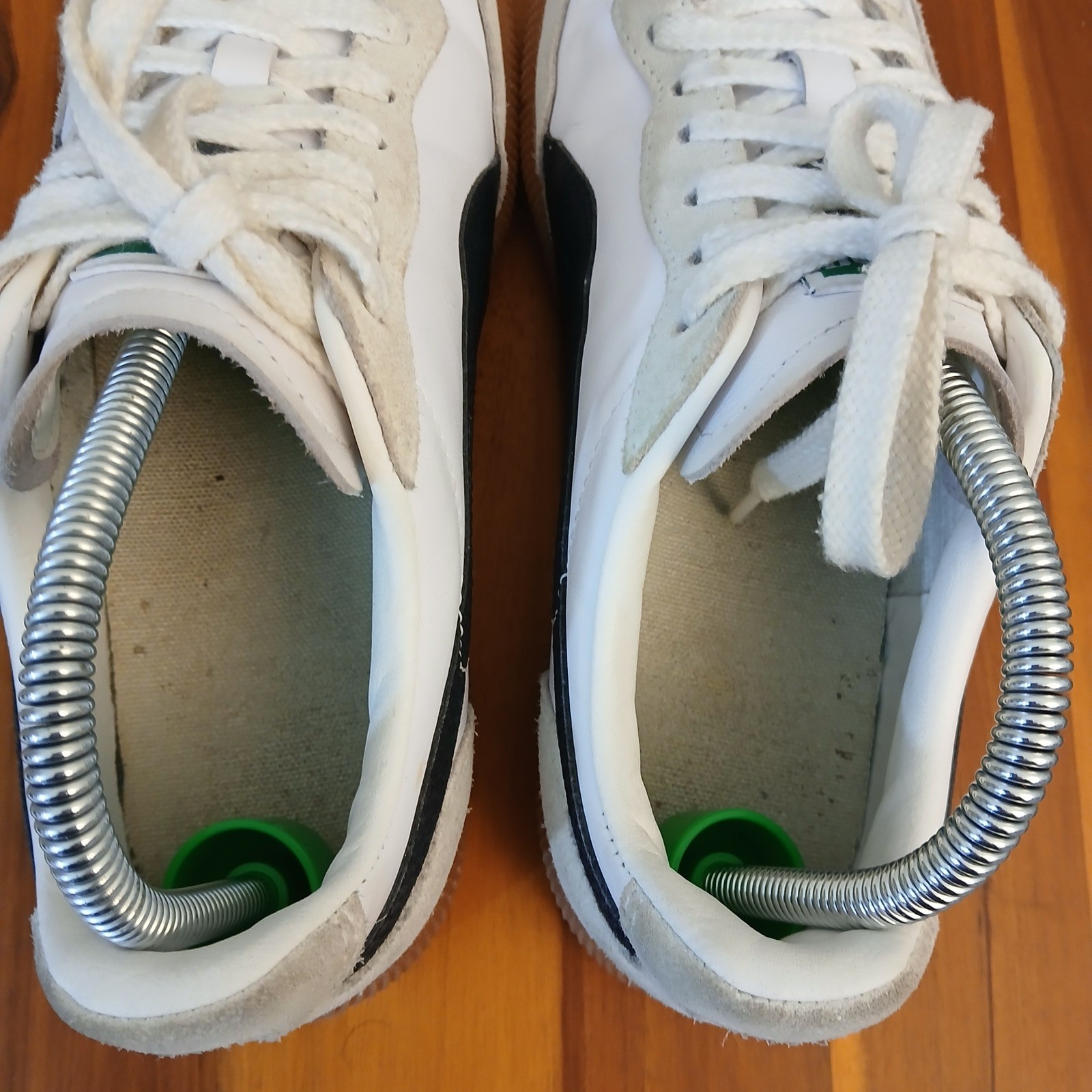 Puma Super Liga OG Retro Sneakers Mens 8 White Gum Sole Shoes 356999-12 thumbnail 7