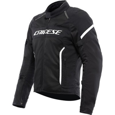Dainese Herren Motorrad Jacke 62 (128cm) Air Frame 3 - schwarz-schwarz-weiß
