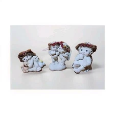 Dreamsicles Figurines Cherubs Angel Stolen Kiss, Cuddle Up, Sugar & Spice x3