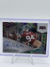 2024 Panini Spectra #CS-CHY Charles Haley - Champion Signatures Celestial /99