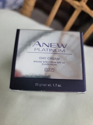 Avon Anew PLATINUM Day Cream with SPF 25 , New! The Original Formula
