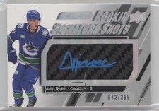 2023-24 Upper Deck Engrained Rookie Signature Shots 42/299 Akito Hirose Auto 1o3