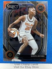 2025 #224 Saniya Rivers Panini Select WNBA Courtside Base Sun RC