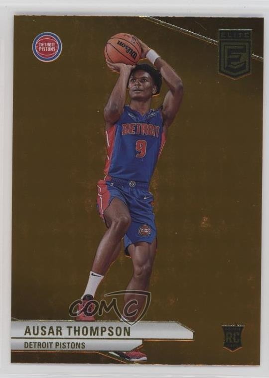 2023-24 Donruss Elite Rookies Orange Ausar Thompson #218 Rookie RC 1a39