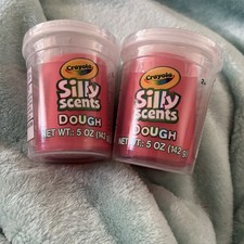 2 NEW SILLY SCENTS SCENTED PLAY DOUGH MODELING CLAY Pink