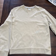 Nike Sportswear Club Fleece Grey Heather Crewneck Sweatshirt BV2662-063 Mens M