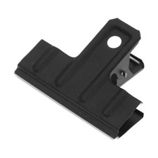 1x Large Bull Paper Clip 3" Metal Binder Clamp Thick Black Office Document Hold