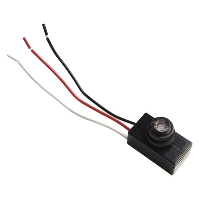 Knopfsensor Lichtsensor Wetterfest 12V-48VDC Abenddämmerung Bis Zum Morgengrauen