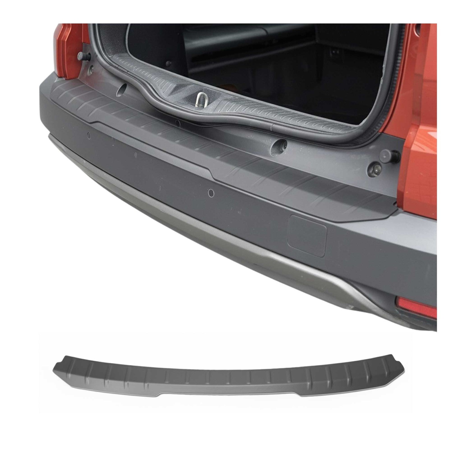 Seuil de protection de pare-chocs arrière Dacia Jogger 2022-2026 acrylique noir mat