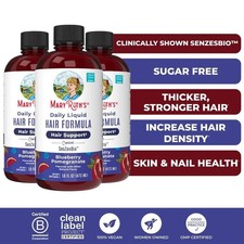 3 PACK Mary RuthS Daily Liquid Hair Formula-B...