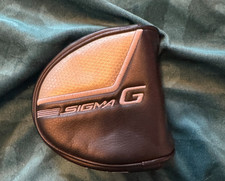 PING Sigma G Mallet Putter Headcover Black Silver Magnetic Closure Golf