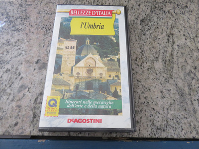 Bellezze D'Italia - L'Umbria Editoriale DeAgostini VHS - gebraucht, guter Zustand 