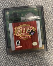 Legend of Zelda Oracle of Seasons Nintendo Game Boy Color TESTED, WORKS  SAVES