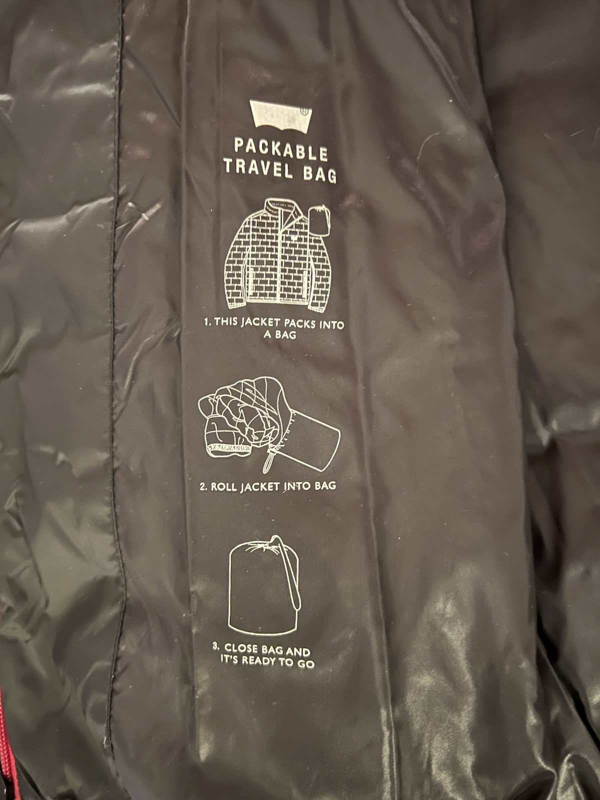 Levi's Lightweight Quilted Packable Men’s Jacket … - image 6