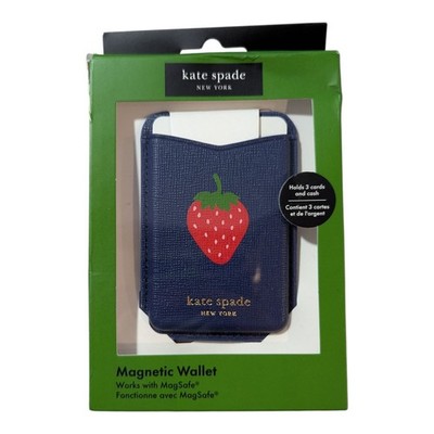 E7-O Kate Spade New York Magnetic Cell Phone Wallet with MagSafe - Strawberry