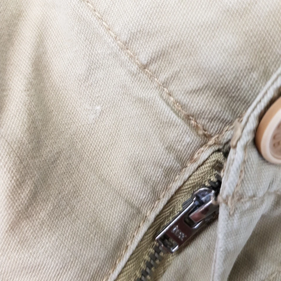 Shorts masculino Superdry 36 bege núcleo de carga utilitário paraquedista militar combate W36 - Imagem 3 de 4