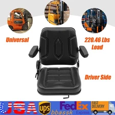 Black Quality Universal Suspension Seat Tractor Dumper Forklift Mower Digger