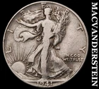 1941 Silver Walking Liberty Half Dollar - Scarce  Better Date  #G7804