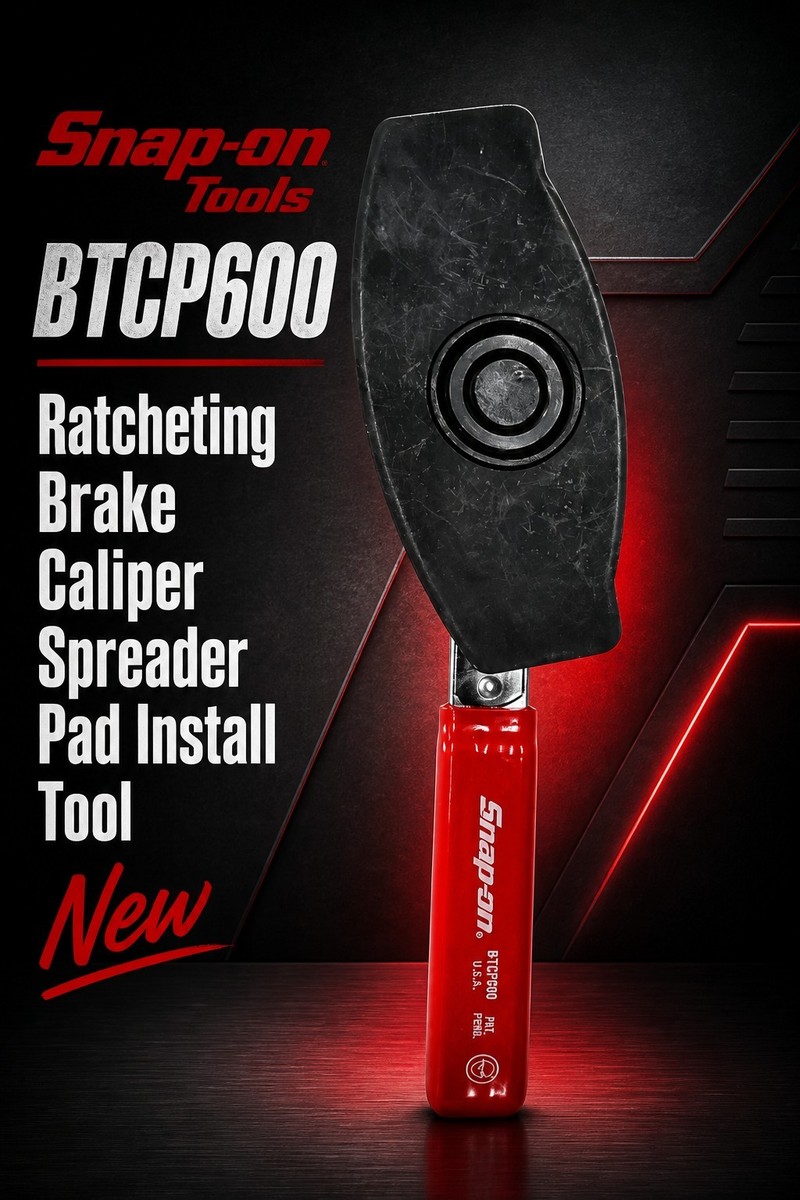 Snap On Tools Ratcheting Brake Caliper Spreader BTCP600 Pad