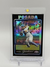 2005 Topps Chrome Black Refractor #318 Jorge Posada /225