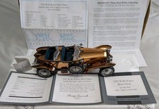 Franklin mint 1:24 1921 Rolls-Royce Copper body classic model rare MINT