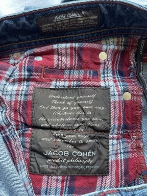 Jacob Cohen J622 Tailored Jeans W34 L35 Blue Slim Fit Limited