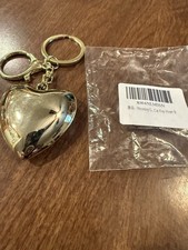 NEW Gold Heart Keychain