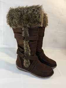 Vintage Fur Brown Fall Boots
