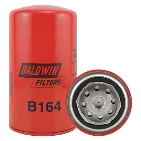S B164 Oil Filter, Spin-on, By-pass