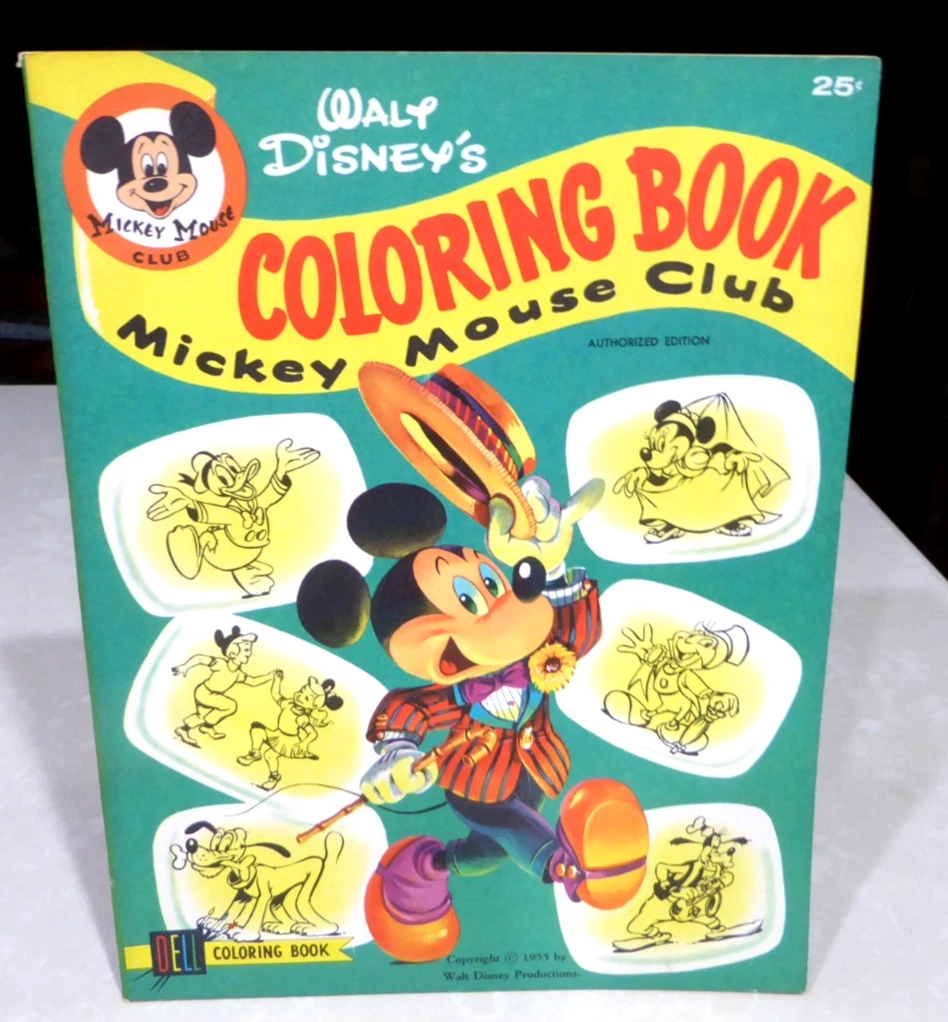Mickey Mouse Disney Books Pre-1968 for sale | eBay