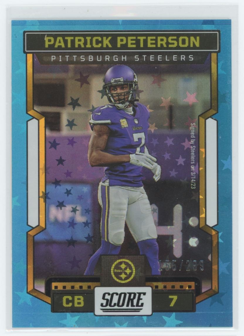 2023 Score Blue Patrick Peterson /299 #117