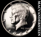 1964 Silver Kennedy Half Dollar - Choice Gem Proof  Lustrous  #K804
