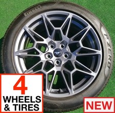 NEW Factory Ford Mustang GT TRACK PACK Wheels Tires Genuine OEM 19 inch Premium