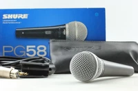 BOXED [Near MINT] Shure PG 58 Dynamic Vocal Wired Microphone From JAPAN