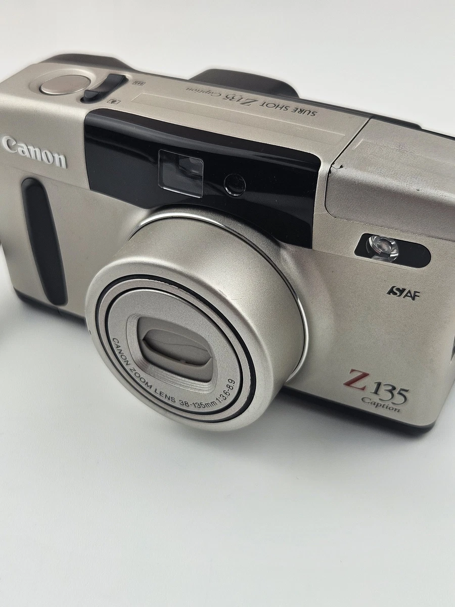 Canon Sure Shot Z135 Caption 35mm Film Camera 38-135mm Zoom SAF
