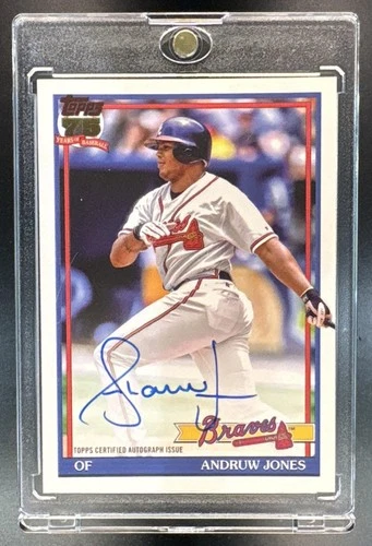 2026 Topps Series 1 Andruw Jones Red Foil (RAW)