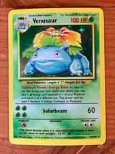 Pokémon TCG Base Set Holo Venusaur 15/102