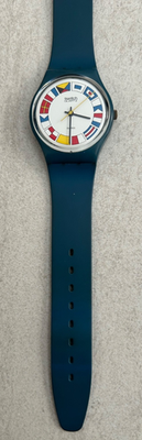 Swatch – 12 Flags – GS101 – Gent - 1984 | eBay