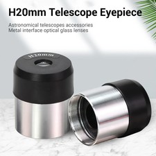 1.25in H20mm Telescope Eyepiece Clear Image Metal Interface for Astronomical NEW