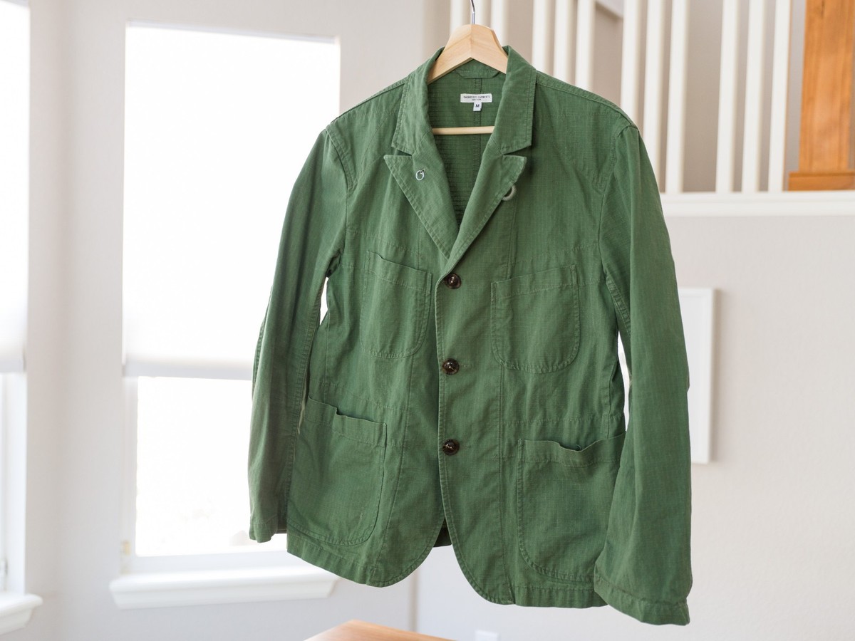 Engineered Garments Bedford Jacket Men's Medium Olive Green