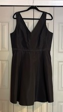 GAP Black Tafetta Dress 14