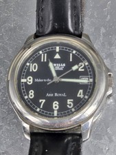 1990s Sewills Ark Royal Military Style Automatic Watch, ETA movement in Working