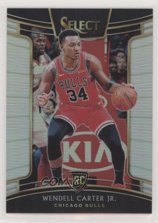 2018-19 Panini Select Concourse Silver Prizm Wendell Carter Jr #65 9l4